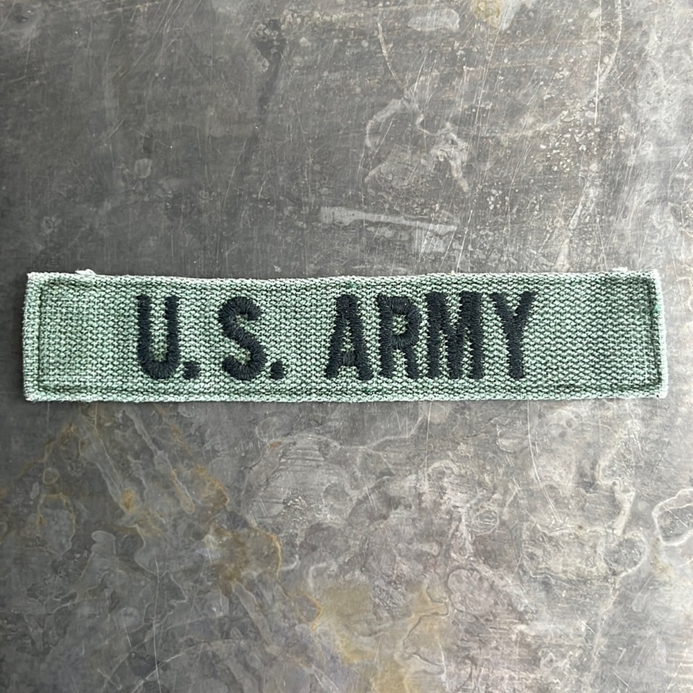 U.S. ARMY embroidered tape patch - Vintage